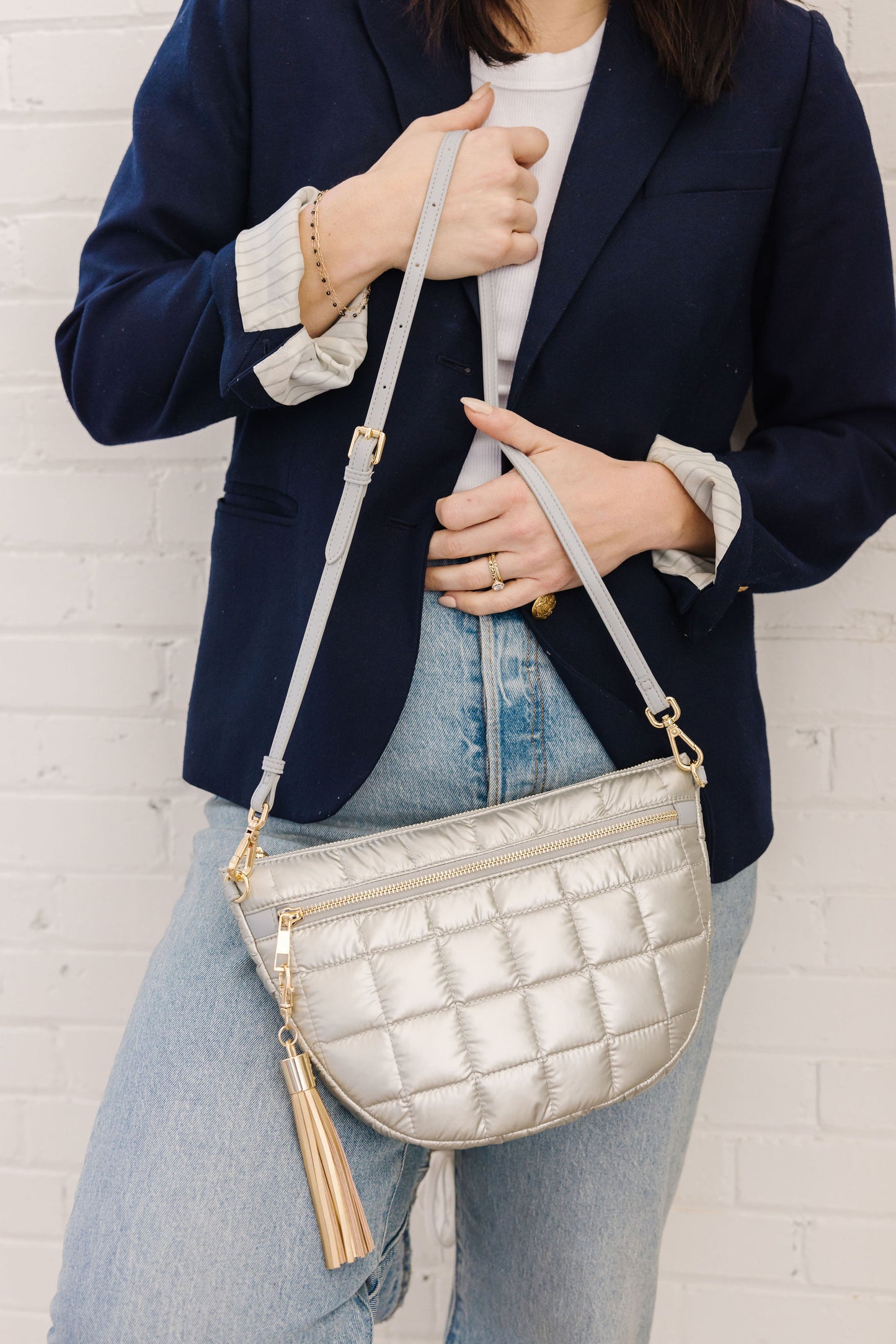 Veranda Deluxe Fanny - Champagne Bag