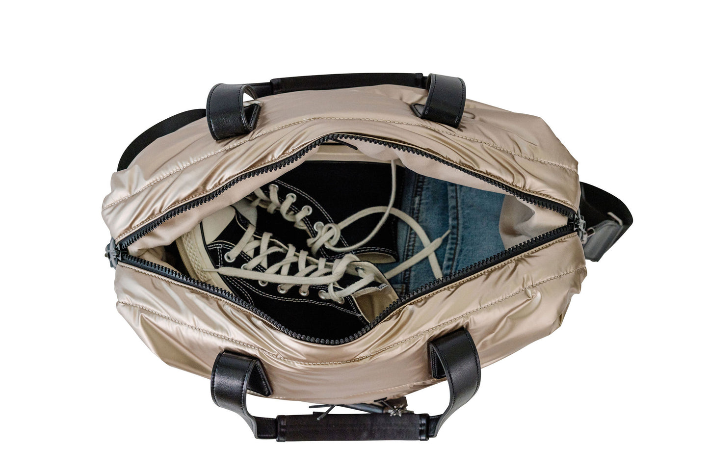 Gallery Weekender Bag - Gold