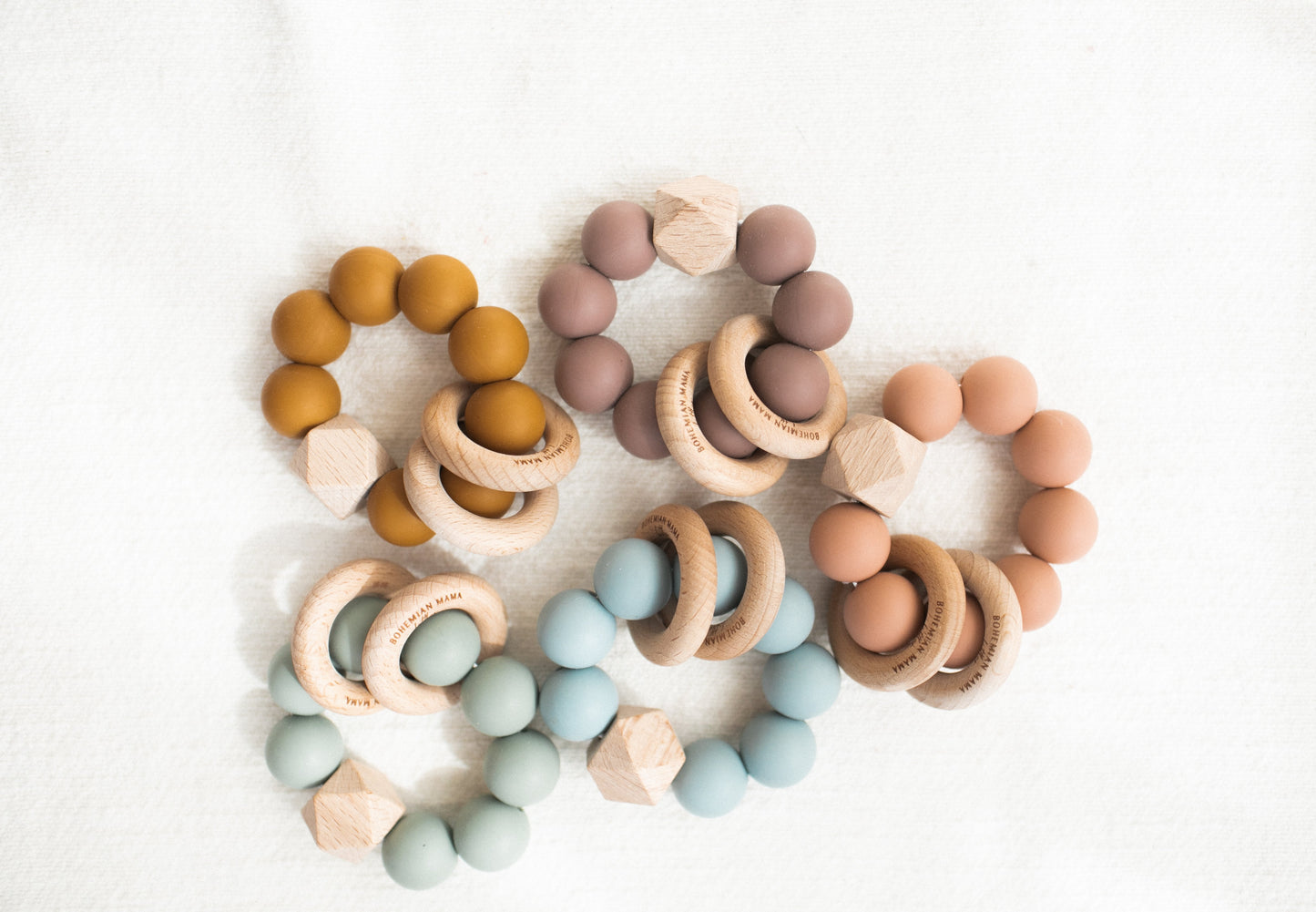 Bohemian Mama Littles Titan silicone teething toy - Buck by Bohemian Mama