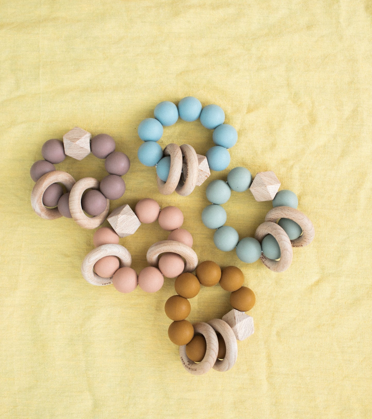 Bohemian Mama Littles Titan silicone teething toy - Buck by Bohemian Mama