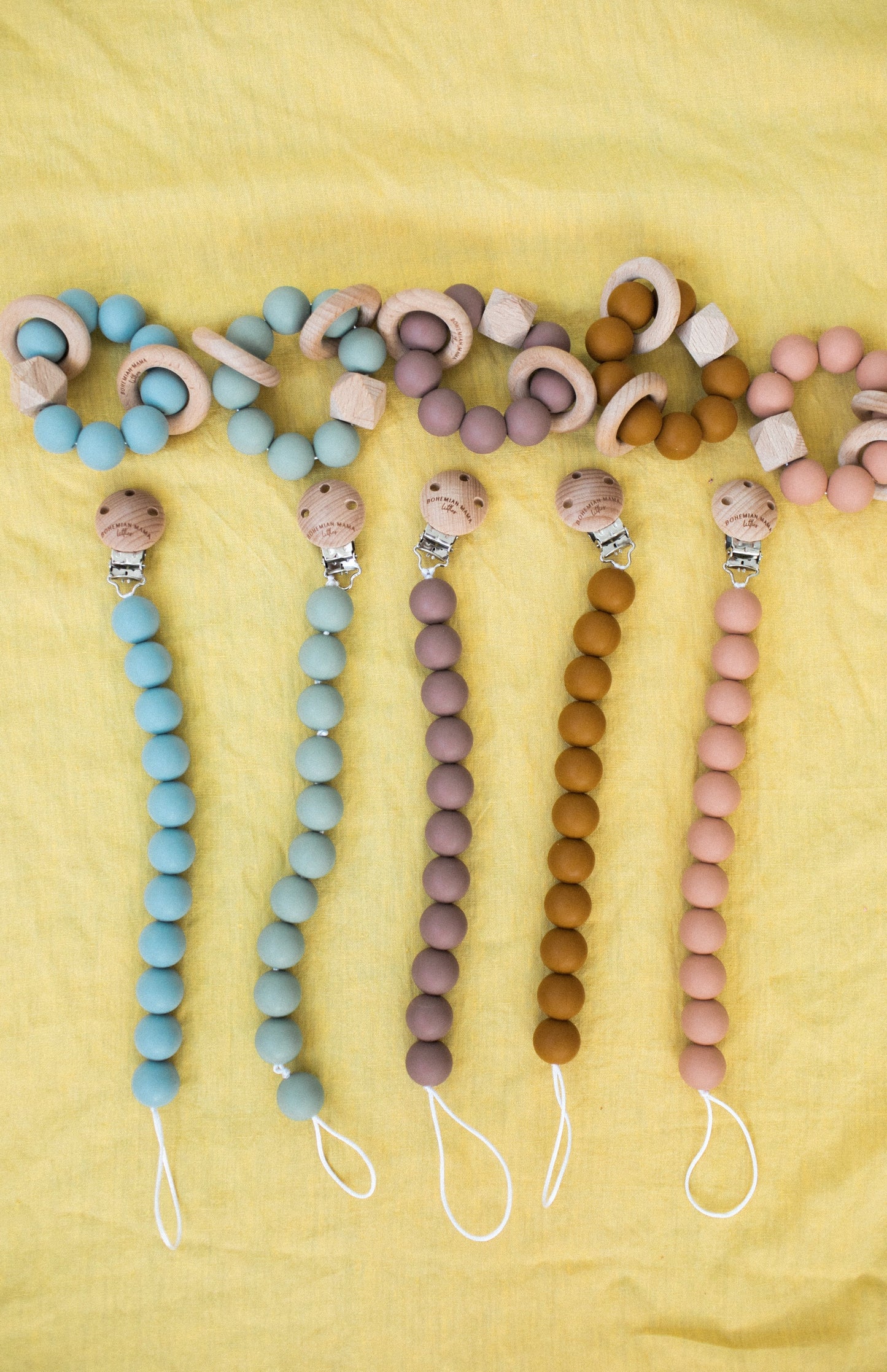 Bohemian Mama Littles Titan silicone teething toy - Buck by Bohemian Mama