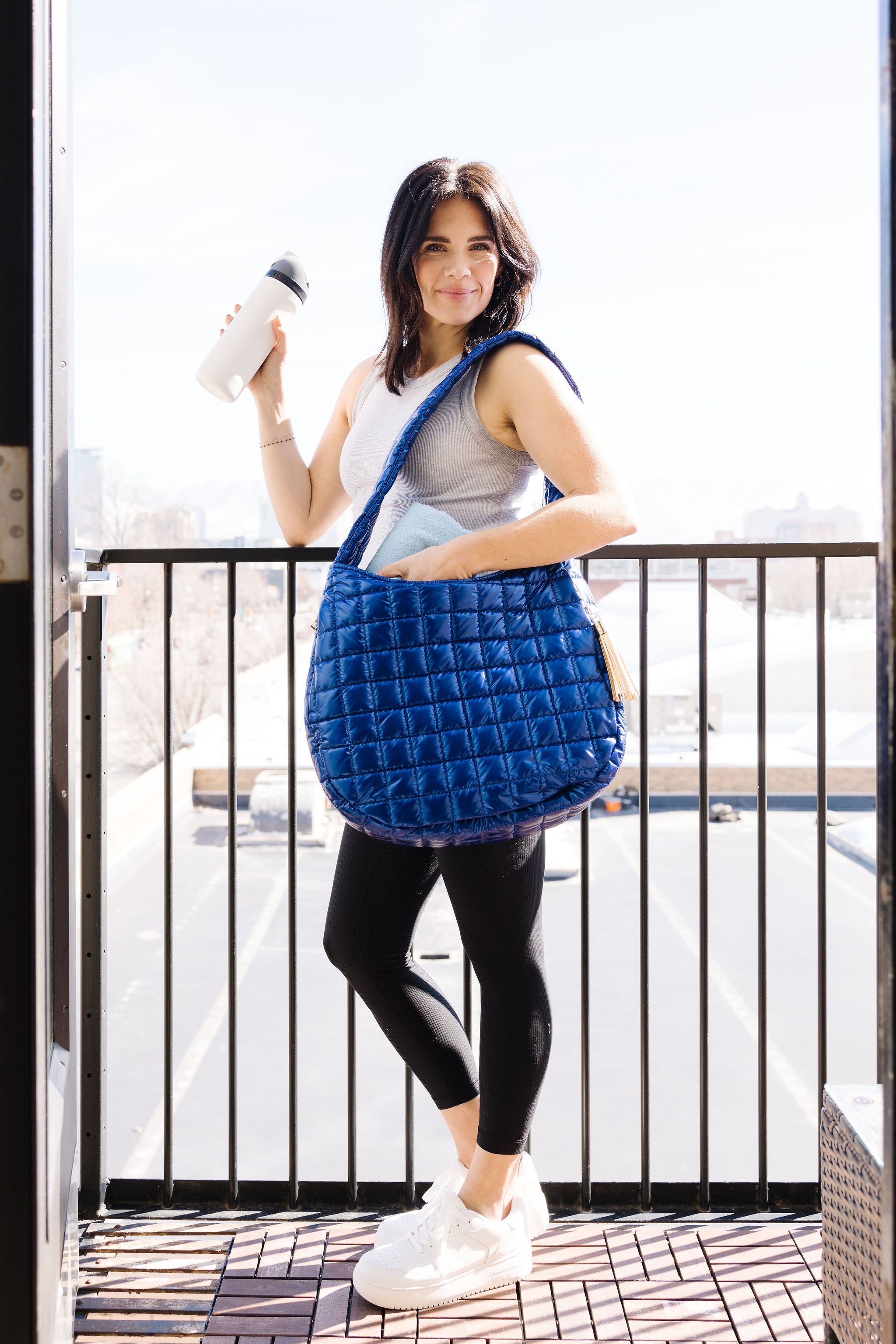 Veranda Active Tote Bag - Blue – Citi Collective