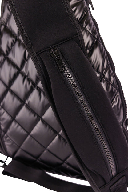 Veranda Sling Backpack- Black