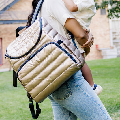 Gallery Backpack - Gold