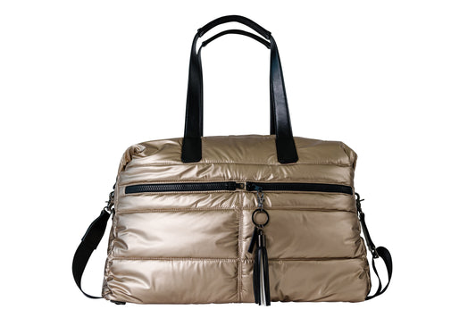 Gallery Weekender Bag - Gold