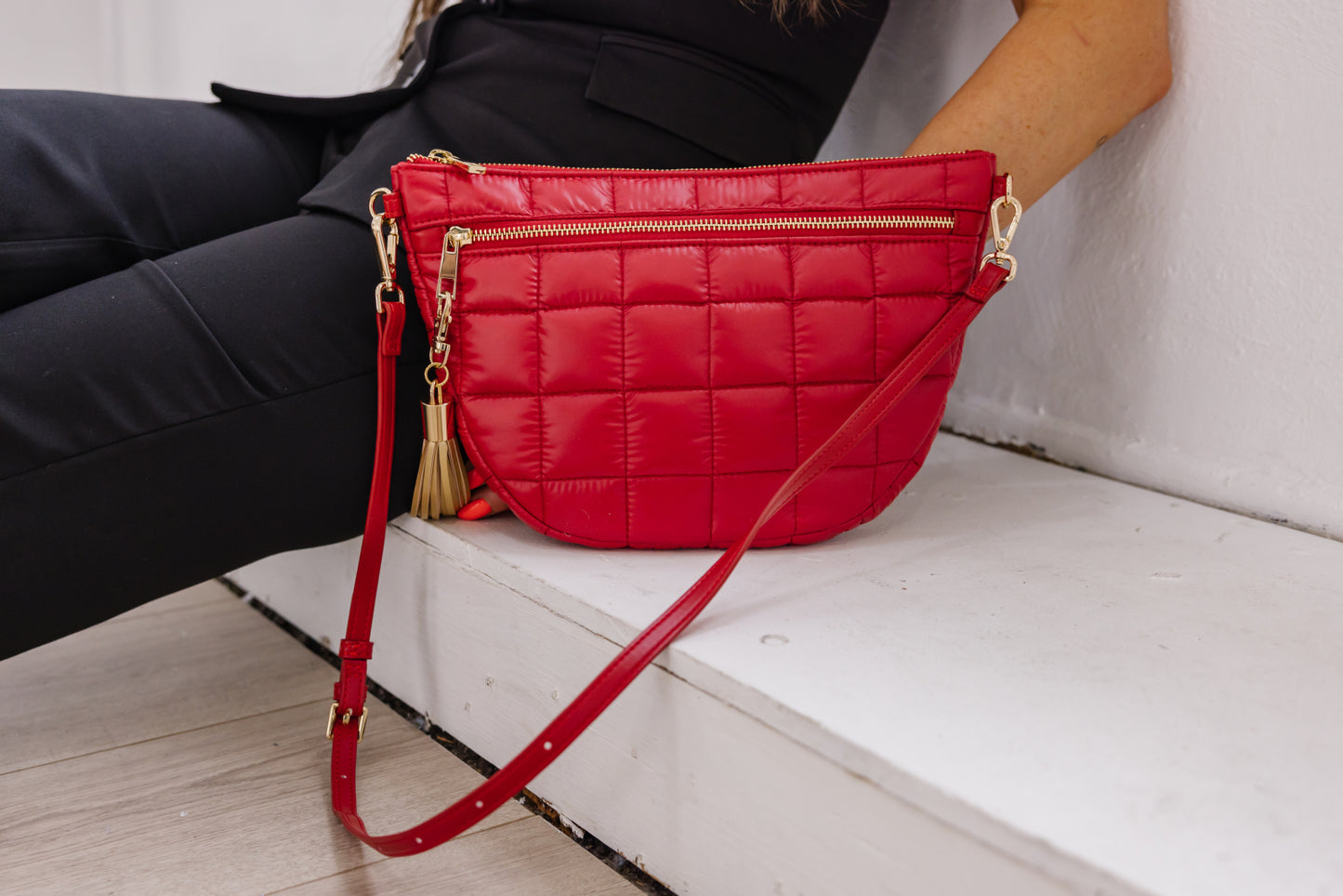 Veranda Deluxe Fanny - Red Bag