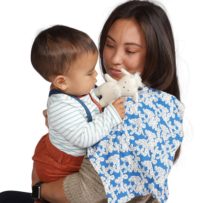 Goat Rattle + Burp Cloth by Manhattan Toy