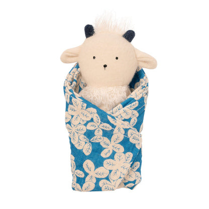 Goat Rattle + Burp Cloth by Manhattan Toy