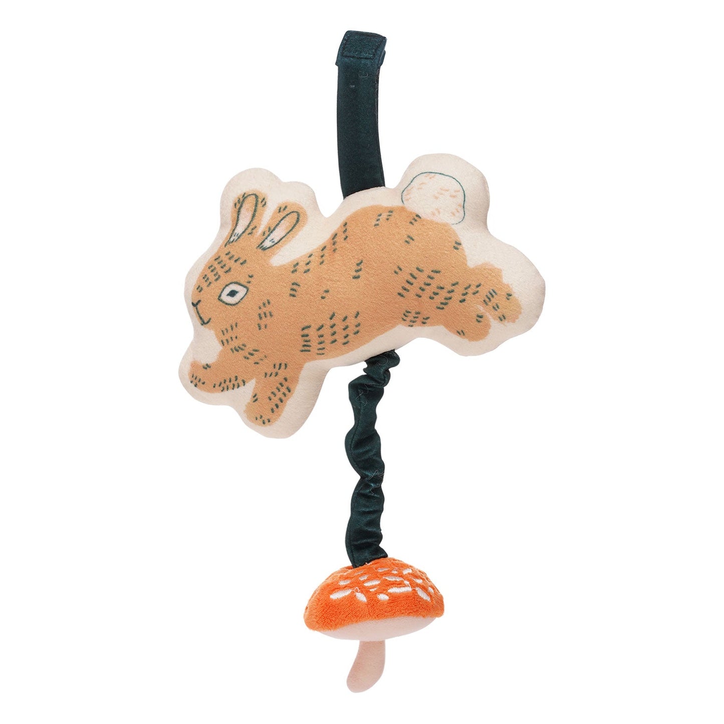 Button Bunny Pull Musical by Manhattan Toy