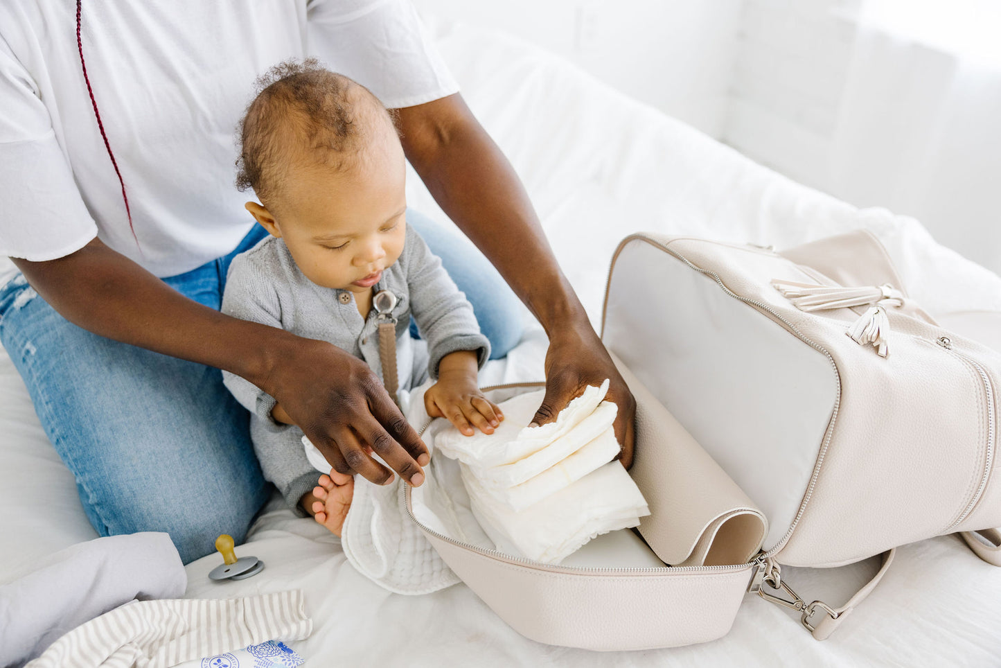 Citi Journey Diaper Bag - Pearl