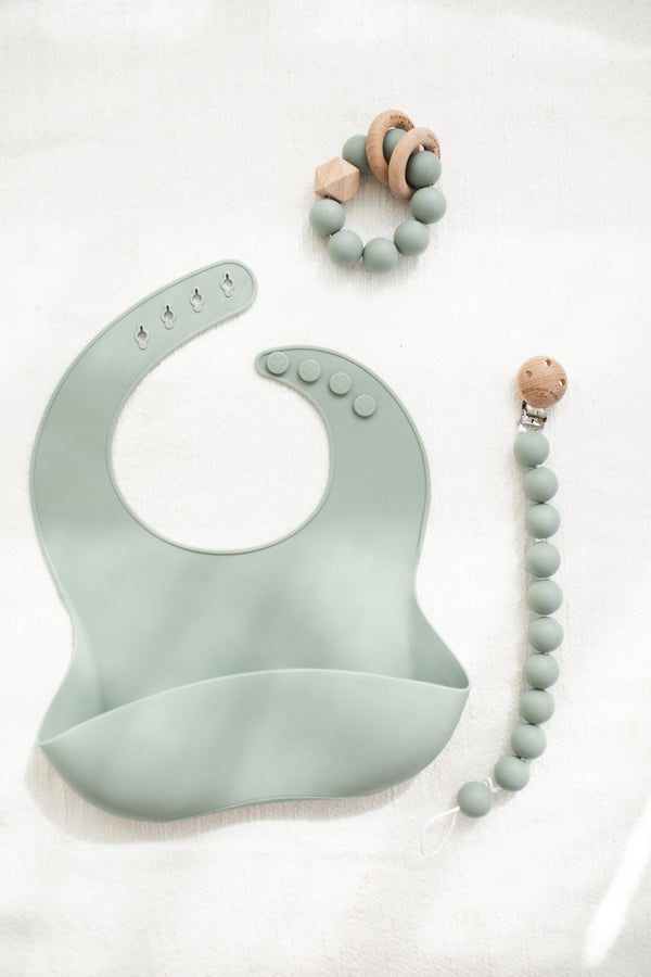 Bohemian Mama Littles Titan silicone teething toy - Sage by Bohemian Mama