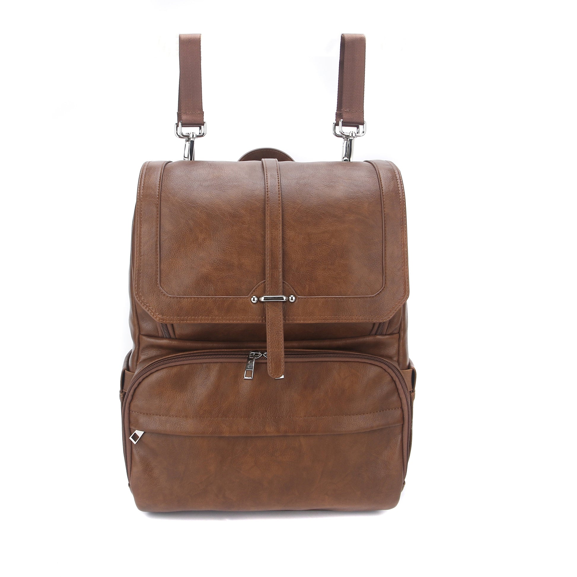 Best Diaper Bag Backpack in Vintage Tan – Citi Collective