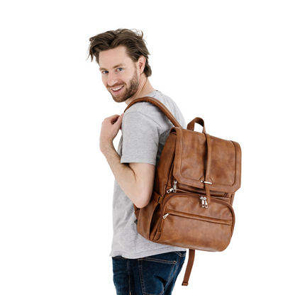 Citi Navigator Diaper Bag – Saddle Brown