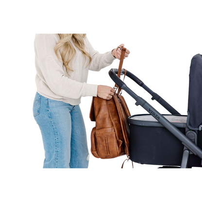 Citi Navigator Diaper Bag – Saddle Brown
